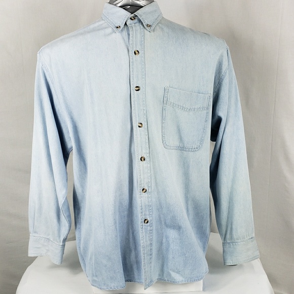Most Wanted Embroded Long Sleeve Button Up - Picture 3 of 5